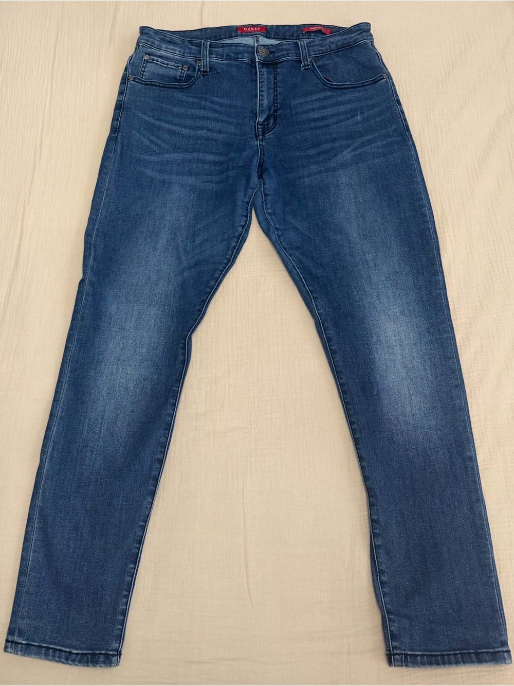 GUESS Men’s Modern Skinny Jeans - Dark Blue